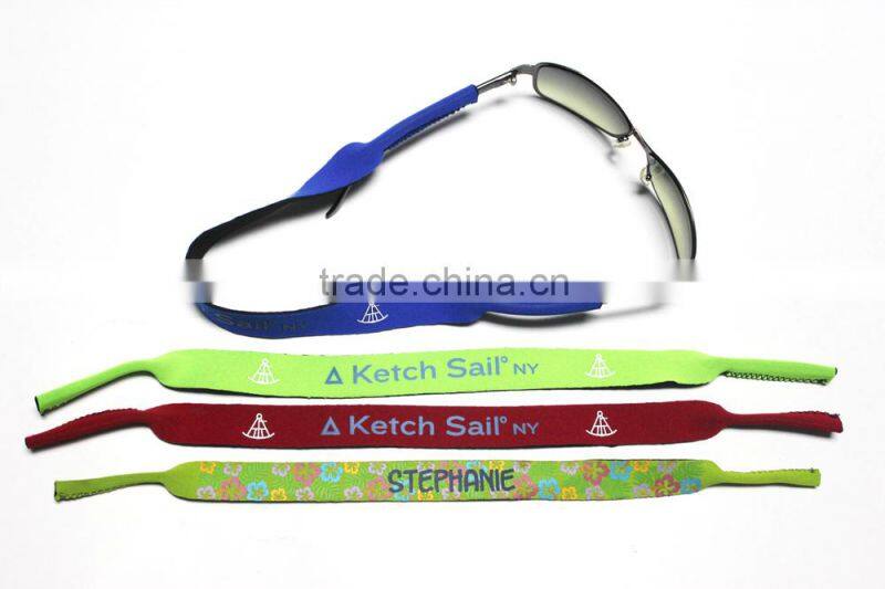 custom glasses strap neoprene eyeglasses lanyard band running belt