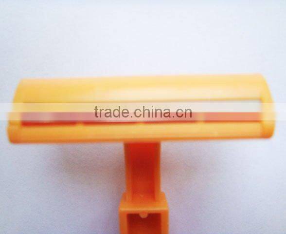 Twin blades stainless steel shaving razor