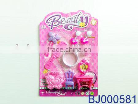 Cheap baby toy lovely cute dolls hair stylist tool toy kit