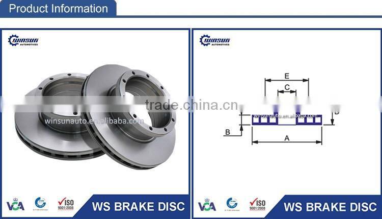 Wholesale Volvo Truck Brake Disc,Truck Brake System Brake Disc,3092710