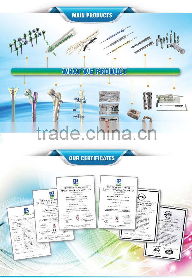 CE0434 Approved Proximal Femur Locking Plate, Femur Titanium LCP, Orthopedic Implant Femur Plate