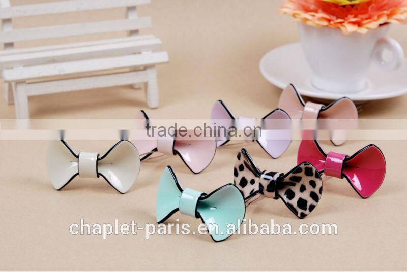 bowknot hairpin colorful hair accessory to wholesale
