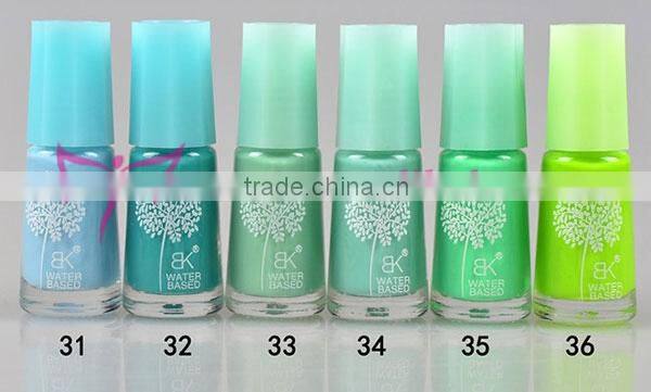 Hot wholesale water based nail polish for peel off nail polish