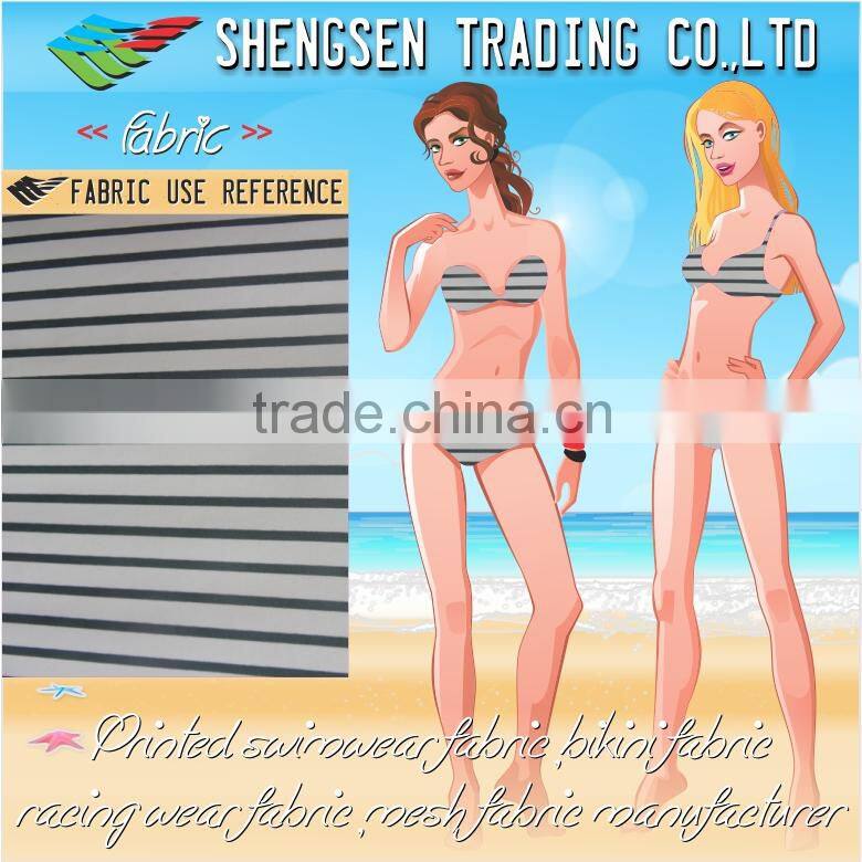 stripe swimsuit nylon lycra 4 way stretch tie dye spandex fabric