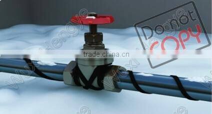 self regulated heating trace for pipes and tanks keep warm