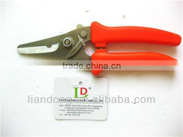 Stainless Steel garden trimming scissors