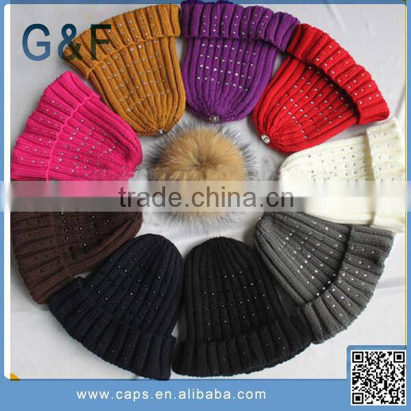 Hot Selling Handmade Christmas Beanie Knitted Hat