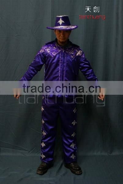 Programmed LED dance costumes for knight