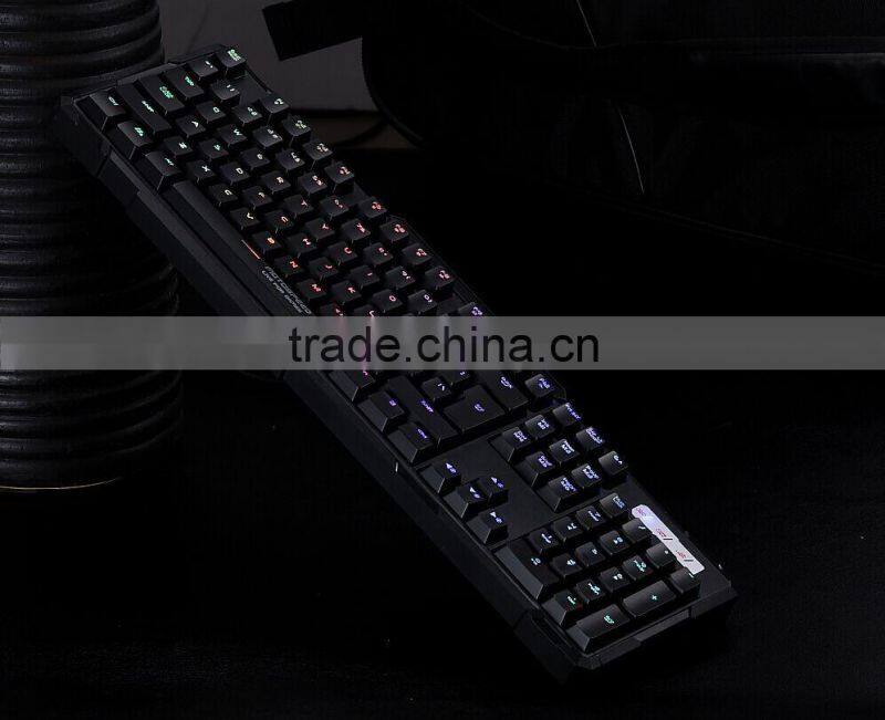 2015 newest Profession rgb backlight keyboard,gaming mechanical keyboard