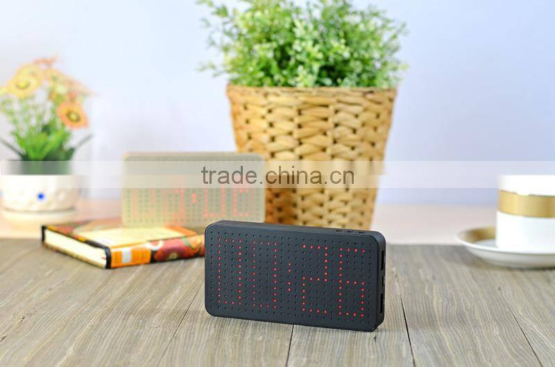 Wholesale New Mobile charger slim power bank 10000mah, portable phone charger with Led Display function
