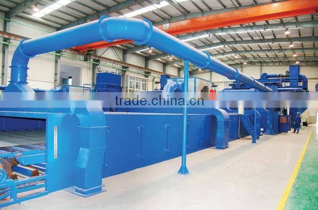 Multifunctional steel plate movable shot blasting machine with CE certificate