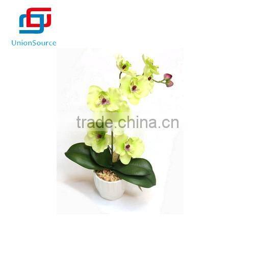 Wholesale Artificial Flower Orchid In Vase With Fresh Touch For Sale