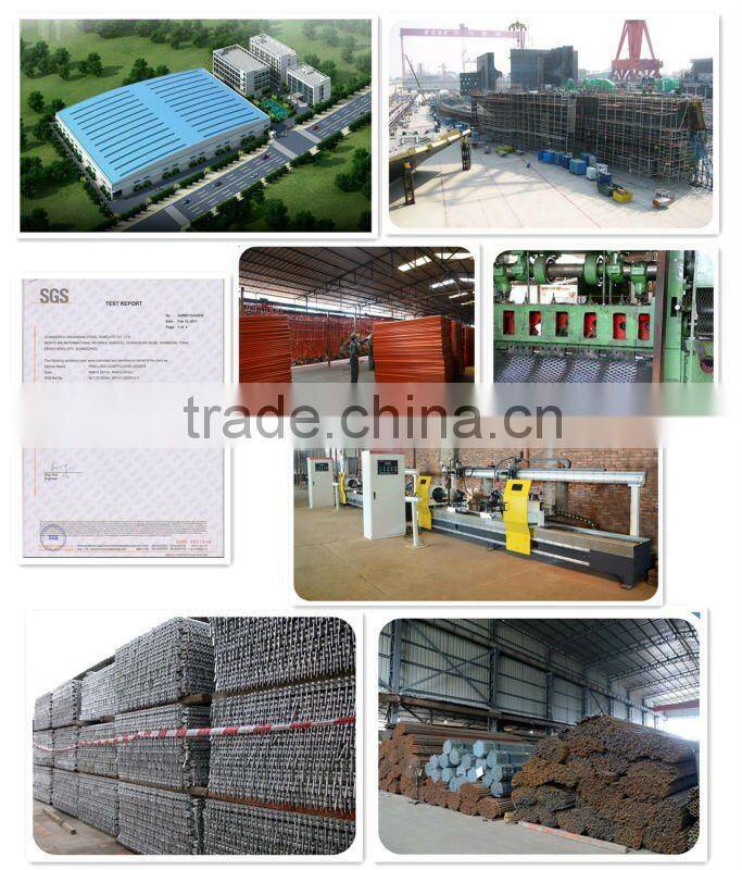 HDG metal step ladder scaffolding building construction(real factory in Guangzhou, China)