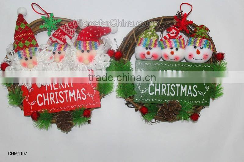 christmas ornament decoration winter waterproof christmas wall sticker santa claus christmas window sticker