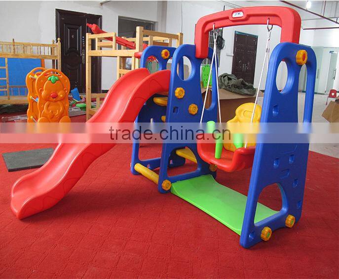 Plasticl Slide and Swing Play Set