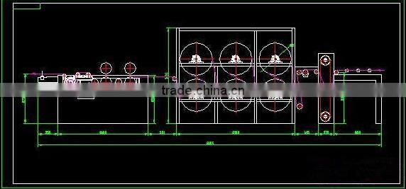Textile sizing machine
