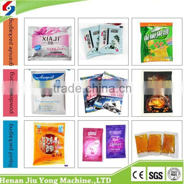 2015 hot sale automatic  sachet packaging machine