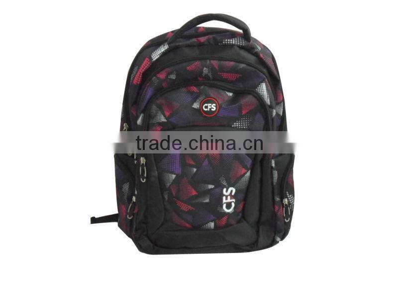 2015 china cheap factory 600D Fashion Backpack School Bag/High Quality School Bag/Promotionschool bags trendy backpack