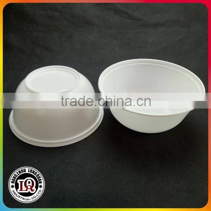 White Large Disposable Plastic Soup Bowl
