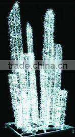 LED brilliant 3D decor motif light for piblic decoration