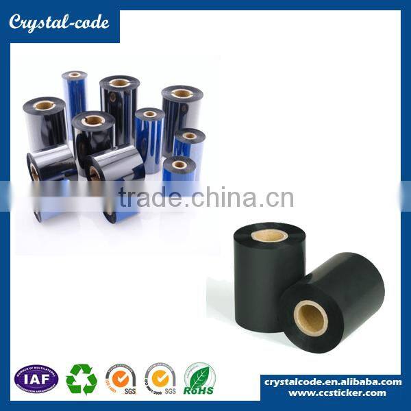 Chemical resistance resin base thermal transfer ribbon