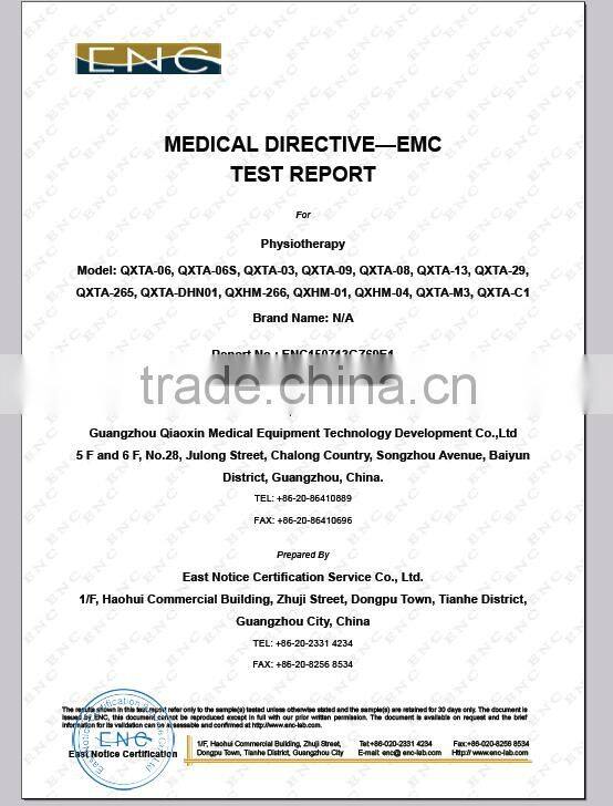 Veterinary therapy with pain relief,massager for the pet