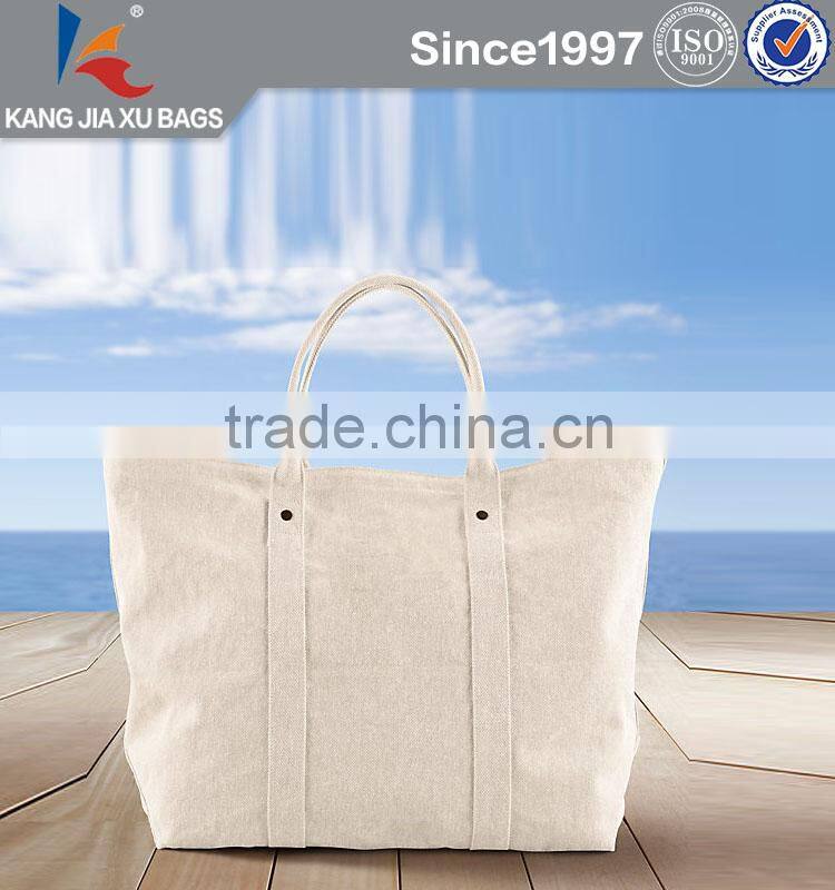 Luxury Full Color Print Canvas Beach Bag Durable and Waterproof