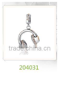 Globalwin Natural Stone 925 Sterling Silver Bead For Collares Popular Turkey Diy Jewelry