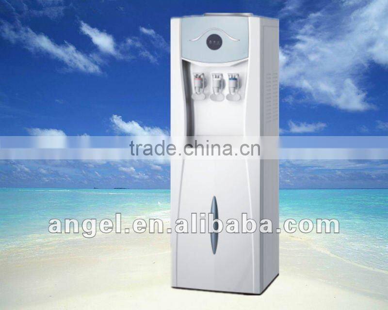 Compressor cooling water dispenser floor standing hot and cold water