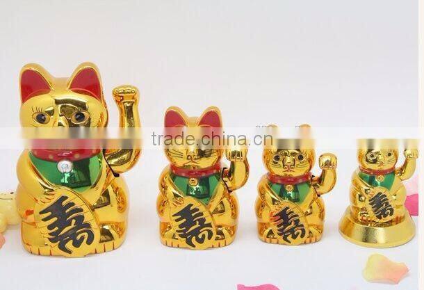 ceramic lucky cat porcelain gift for home decor
