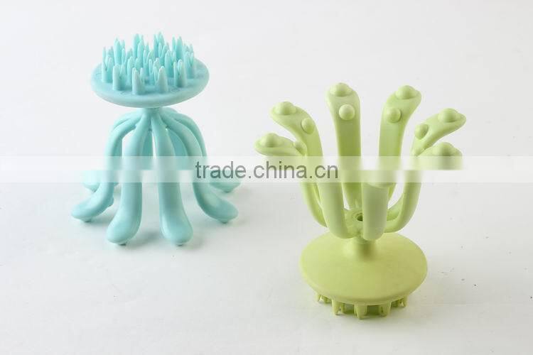 Octopus scalp head massage for hair growth