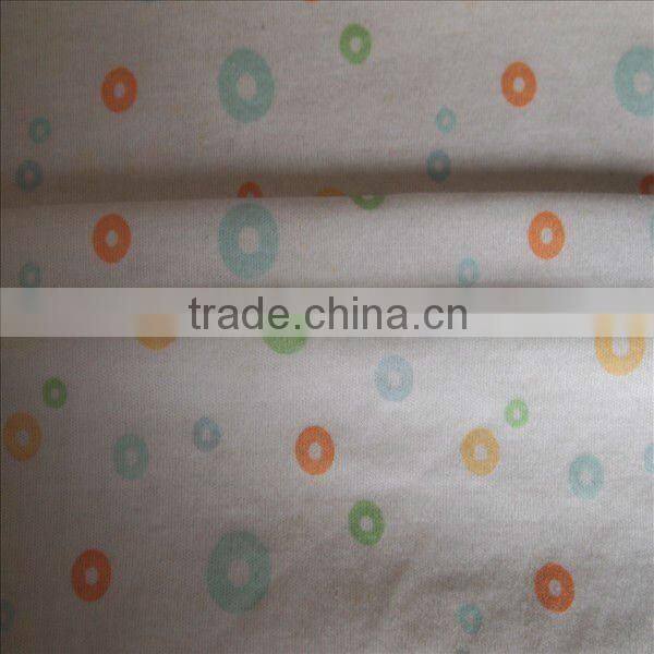 CVC(60/40) Interlock Knitting Textile Fabric