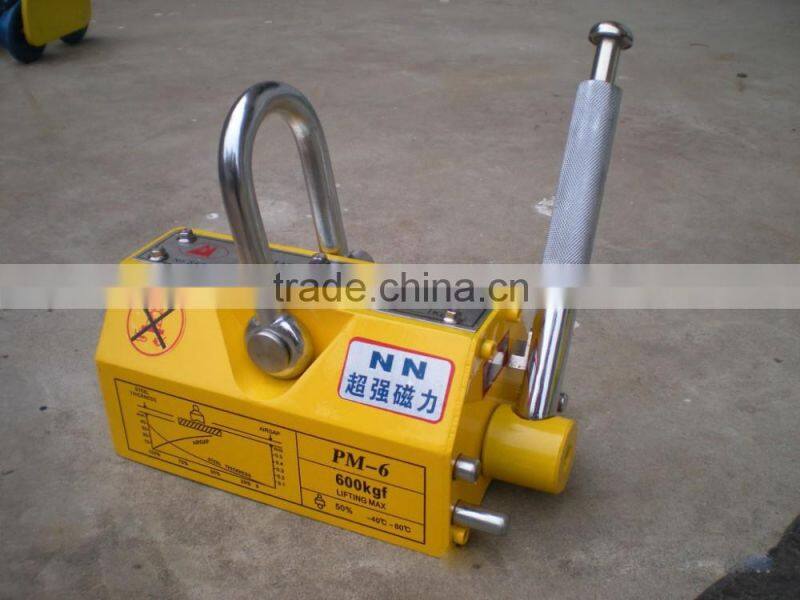 Hot sale permanent magnetic lifter 600kg for steel
