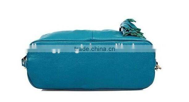 Custom Royal Women leather Extra Large Tote Bag With zipper Pocket