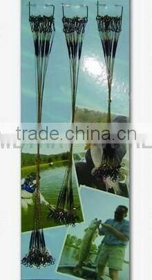 super strong 7x7 stainless steel wire trace leader