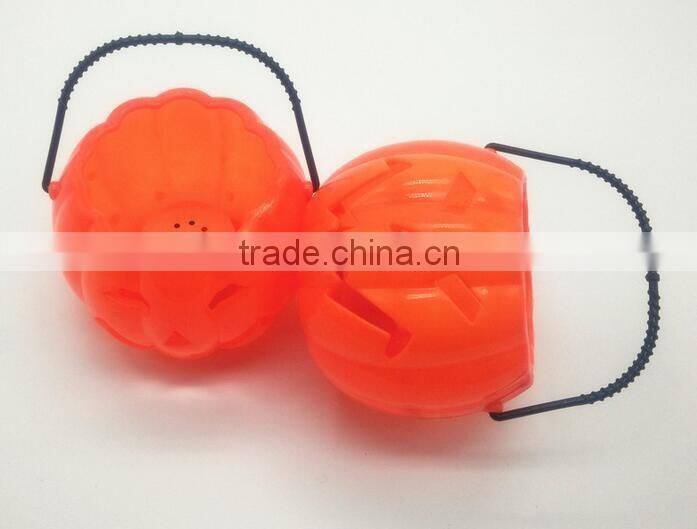 2016 Wholesale Plastic jack-o'-lantern pumpkin lantern pumpkin light pumpkin lamp for Halloween