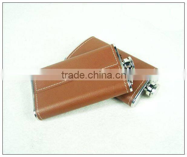 6oz portable engraved hip flask with logo