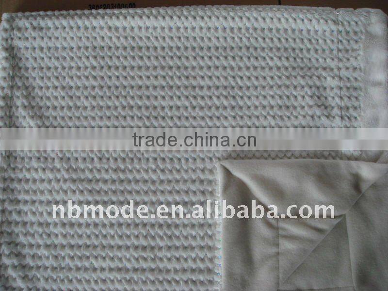 solid color PV fleece blanket