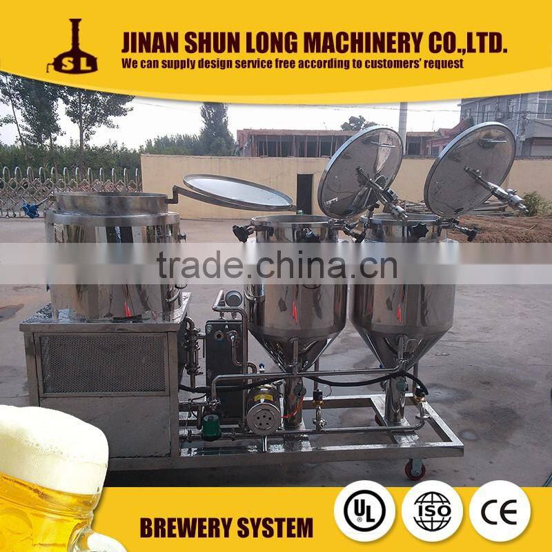 50L Electric Brewing System Mini Beer Brewing Equipment For sale