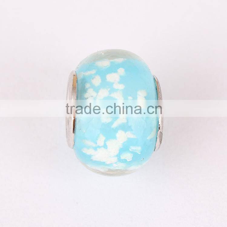 wholesale factory supplier glass beads for jewellery crystals parts, bracelet parts