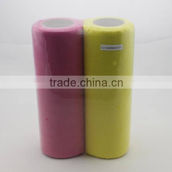 Export Meshed manufacture 100% polyester needle punched stainless steel wipes