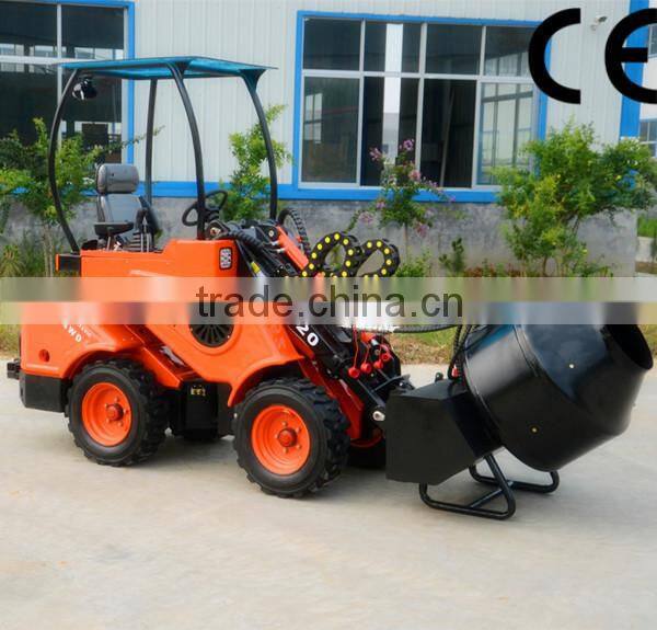 concrete mixer for wheel loader /types of concrete mixers for sale /mobile concrete mixer for loader