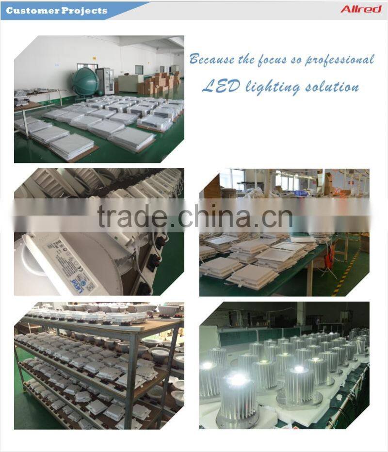 2015 New product cutout 175mm round 18w LED downlight glass cover