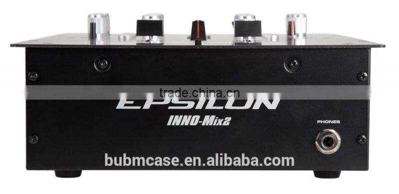 EPSILON INNO MIX 2 channel Digital Audio dj sound mixer at production cost