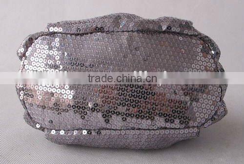 Cute girl's bag sequin make up bag