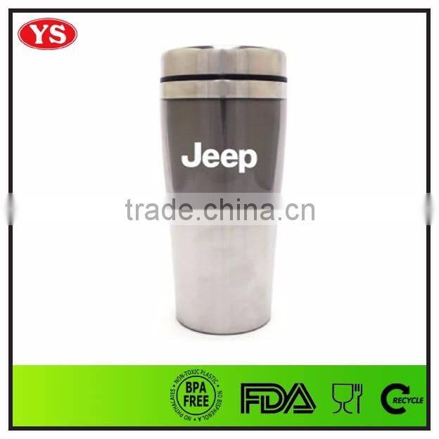 16oz insulated double walled tumbler stainless steel for car