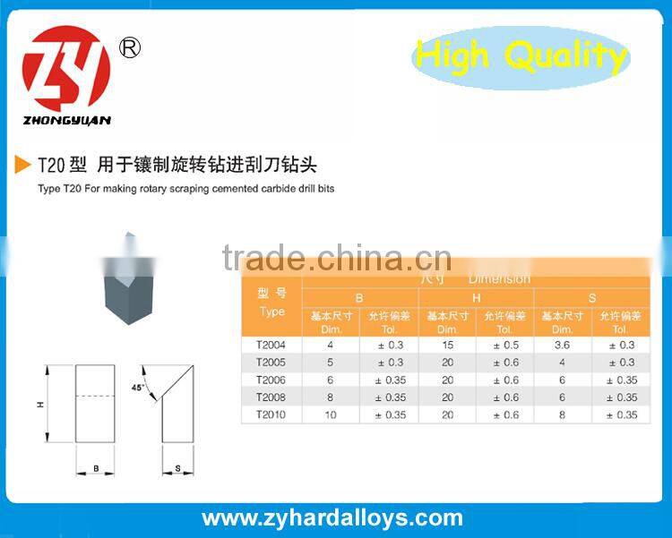 YG15 YG11C sintered k034 tungsten carbide bits