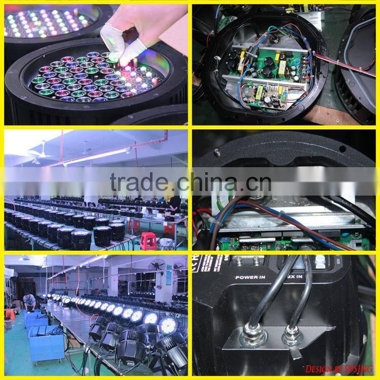 Outdoor stage led par light 54pcs*3w RGBW led par light