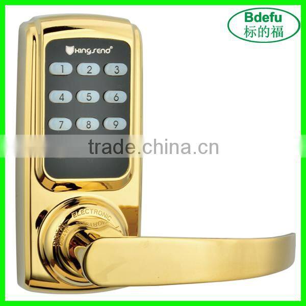 Assembly electronic keyless door lock anti-theft office door safety lock