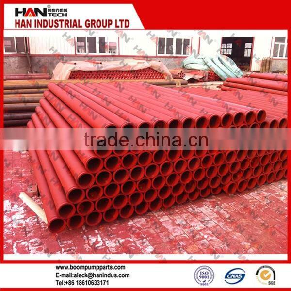 delivery pipe concrete pump ST52 DN125*3M Twin-wall Pipe SANY 4.5+3mm